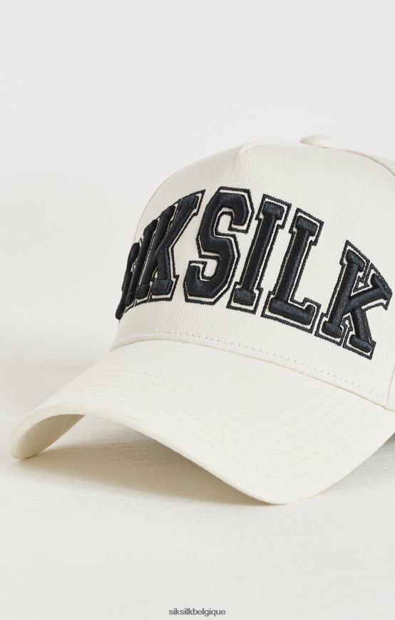 casquette écru accessoire unisexe SikSilk AS2ZD237