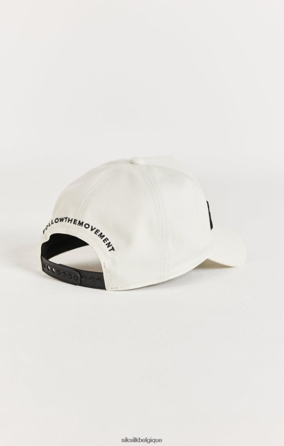 casquette écru accessoire unisexe SikSilk AS2ZD237