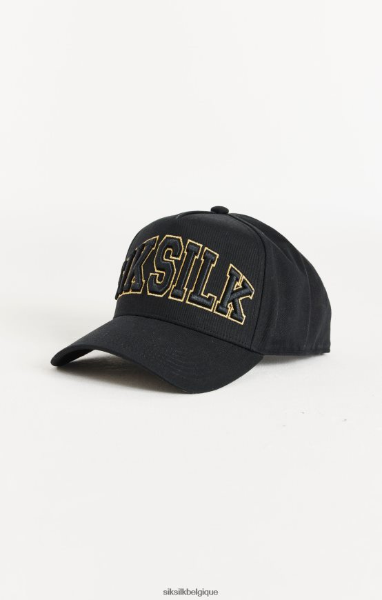 casquette noire accessoire unisexe SikSilk AS2ZD238