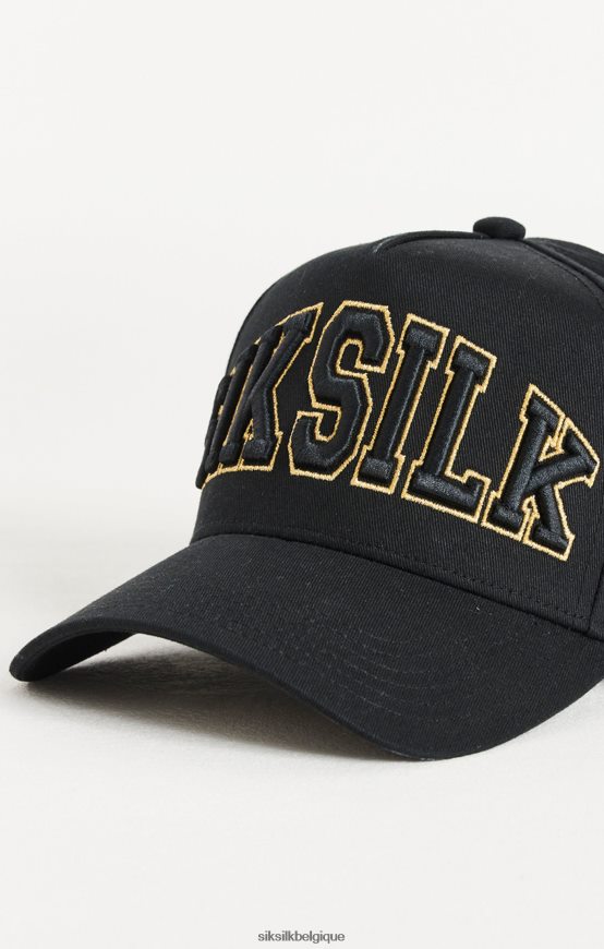 casquette noire accessoire unisexe SikSilk AS2ZD238