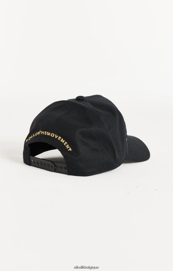 casquette noire accessoire unisexe SikSilk AS2ZD238