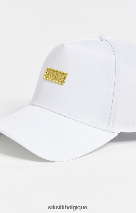 casquette trucker en nylon infini blanc accessoire unisexe SikSilk AS2ZD243
