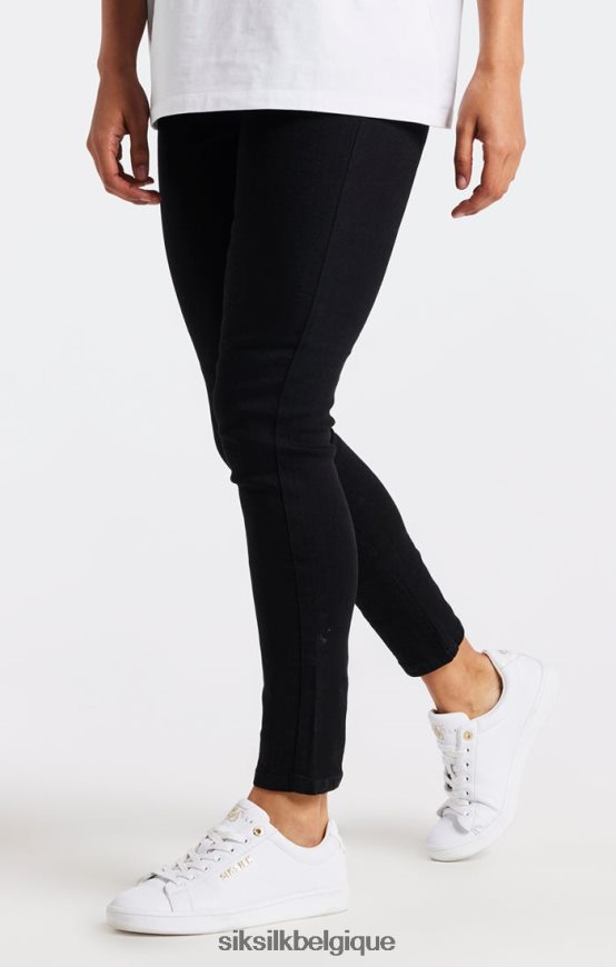 jean skinny essentiel noir vêtements femmes SikSilk AS2ZD192