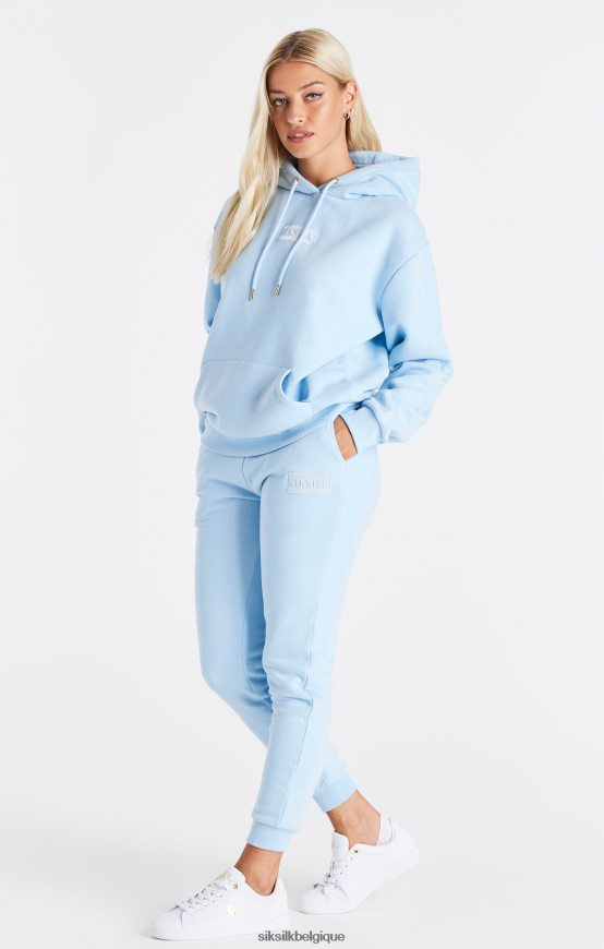 jogger bleu vêtements femmes SikSilk AS2ZD169