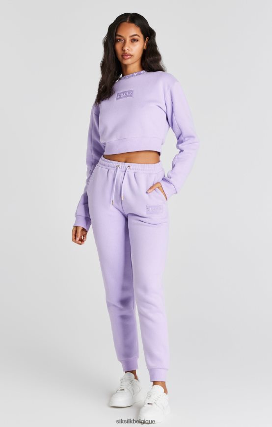 jogger lilas vêtements femmes SikSilk AS2ZD162