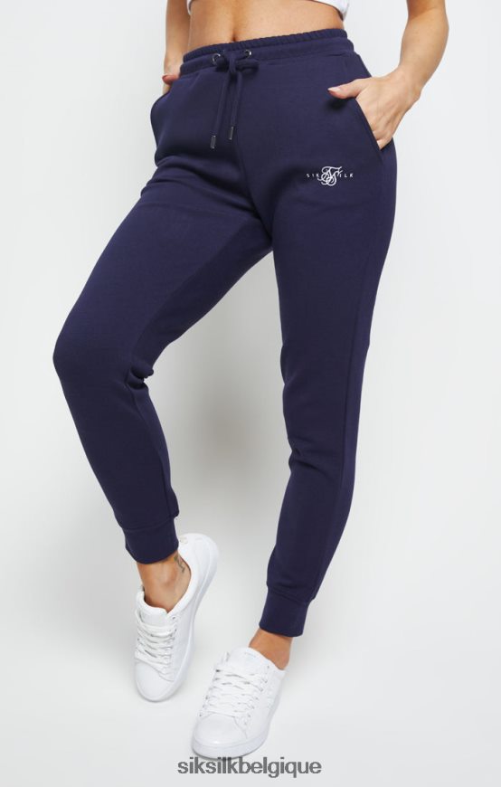 jogging essentiel bleu marine vêtements femmes SikSilk AS2ZD165