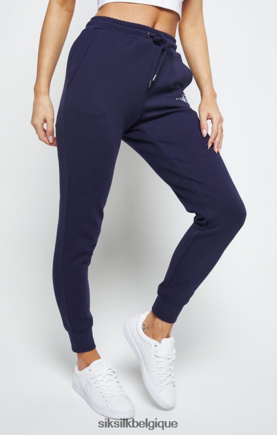 jogging essentiel bleu marine vêtements femmes SikSilk AS2ZD165