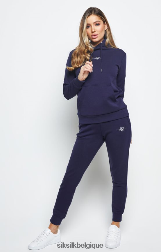 jogging essentiel bleu marine vêtements femmes SikSilk AS2ZD165