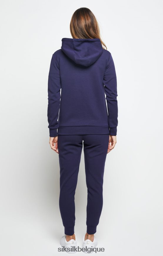jogging essentiel bleu marine vêtements femmes SikSilk AS2ZD165