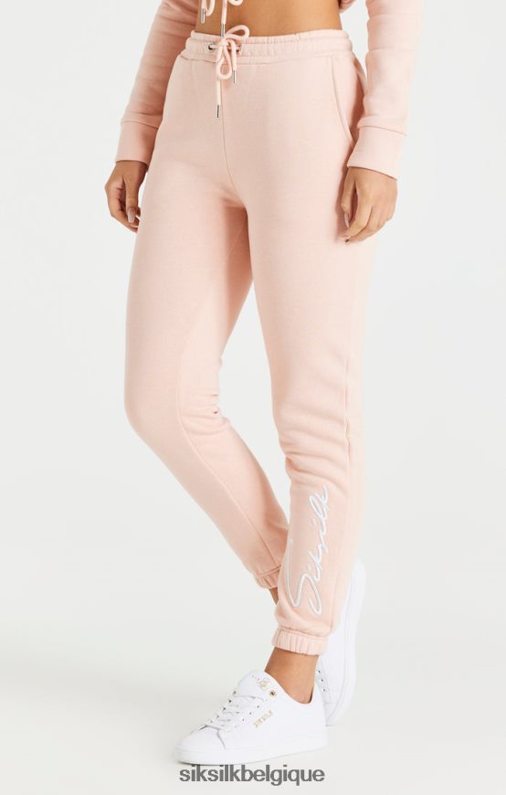 jogging essentiel rose vêtements femmes SikSilk AS2ZD167