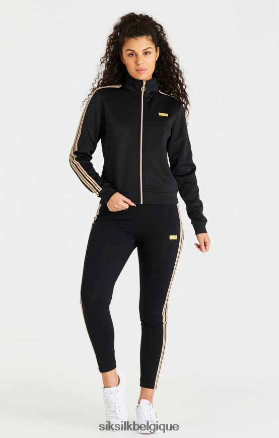 legging taille haute noir vêtements femmes SikSilk AS2ZD173