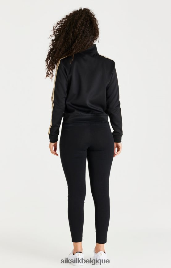 legging taille haute noir vêtements femmes SikSilk AS2ZD173