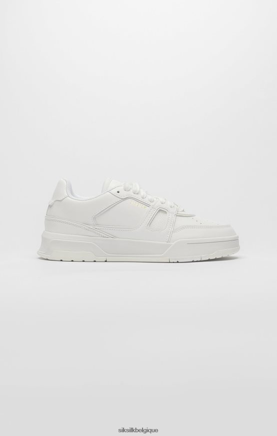 basket basse blanche chaussure femmes SikSilk AS2ZD272
