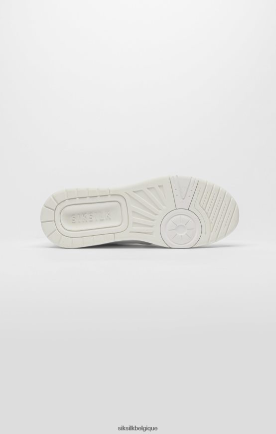 basket basse blanche chaussure femmes SikSilk AS2ZD272