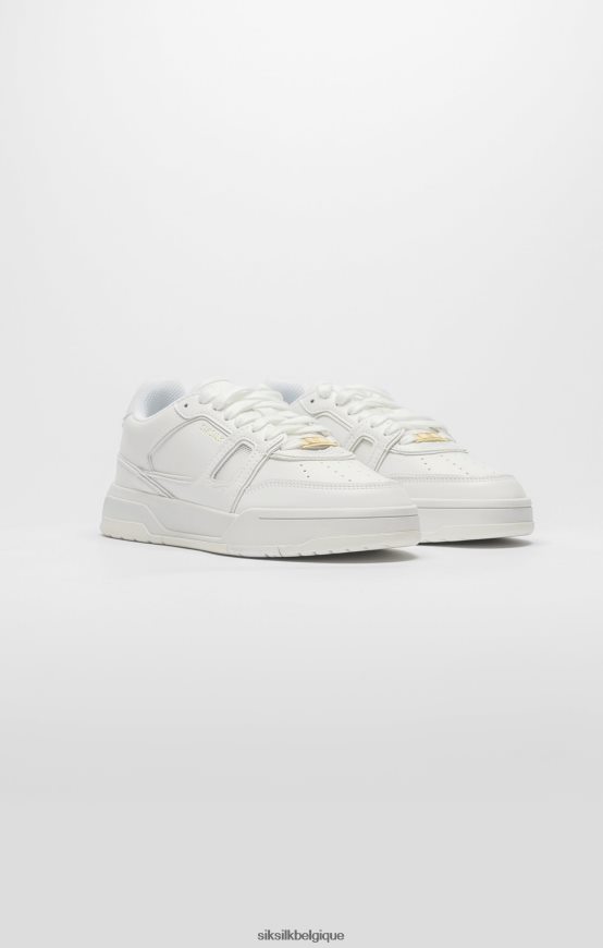 basket basse blanche chaussure femmes SikSilk AS2ZD272
