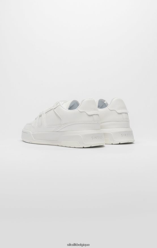 basket basse blanche chaussure femmes SikSilk AS2ZD272