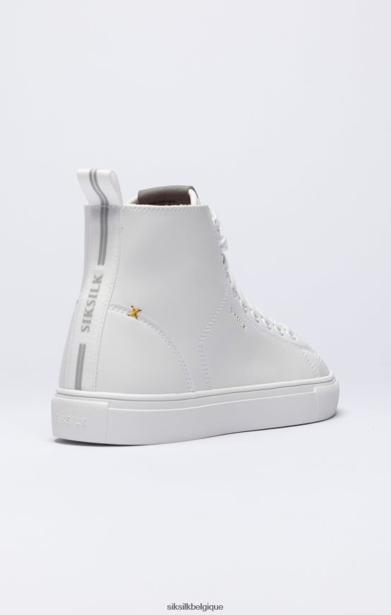 basket montante classique blanche chaussure femmes SikSilk AS2ZD257