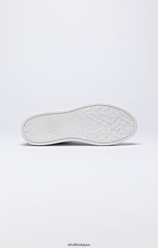 basket montante classique blanche chaussure femmes SikSilk AS2ZD257