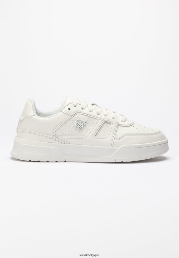 baskets basses blanc cassé chaussure femmes SikSilk AS2ZD268