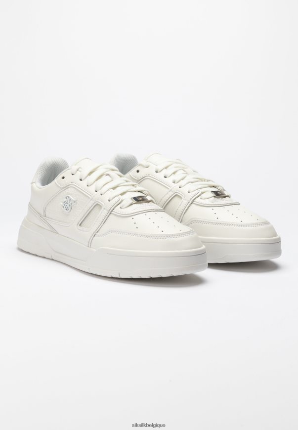 baskets basses blanc cassé chaussure femmes SikSilk AS2ZD268