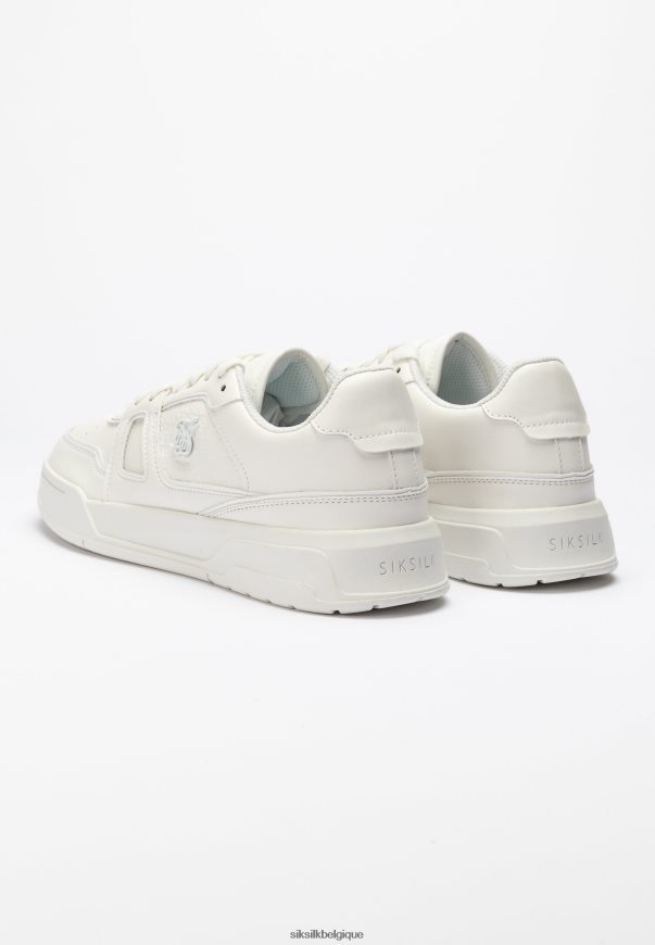 baskets basses blanc cassé chaussure femmes SikSilk AS2ZD268