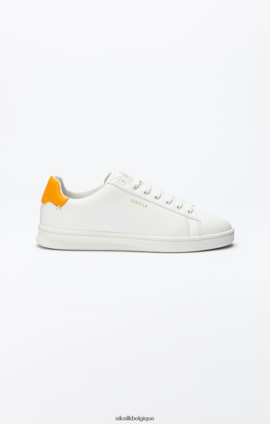 baskets décontractées basses blanches chaussure femmes SikSilk AS2ZD250