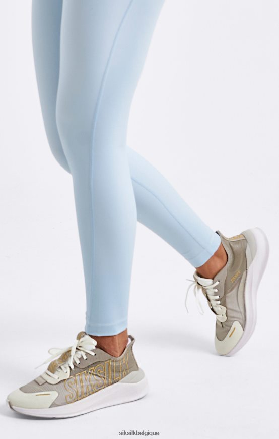 baskets de course mako performance beiges chaussure femmes SikSilk AS2ZD255