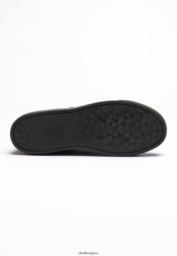 peau de serpent Kirkie noire chaussure femmes SikSilk AS2ZD277