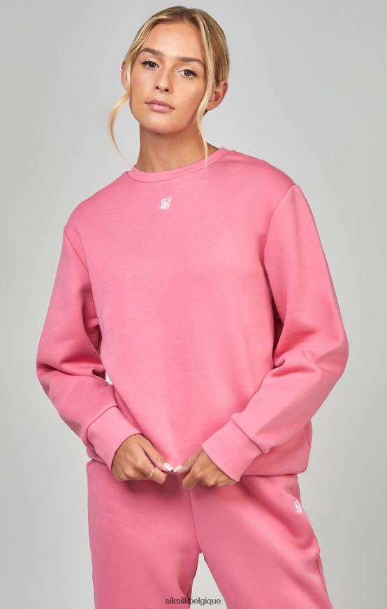 sweat essentiel rose vêtements femmes SikSilk AS2ZD103