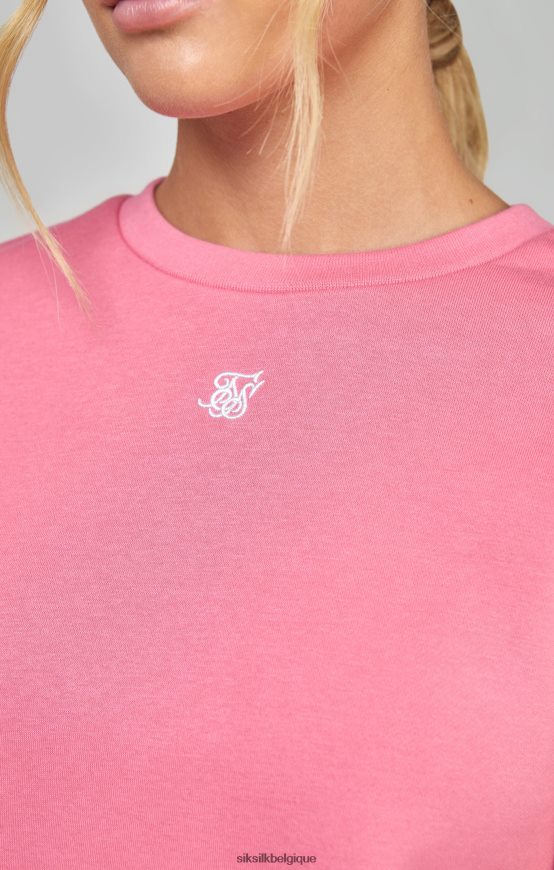 sweat essentiel rose vêtements femmes SikSilk AS2ZD103