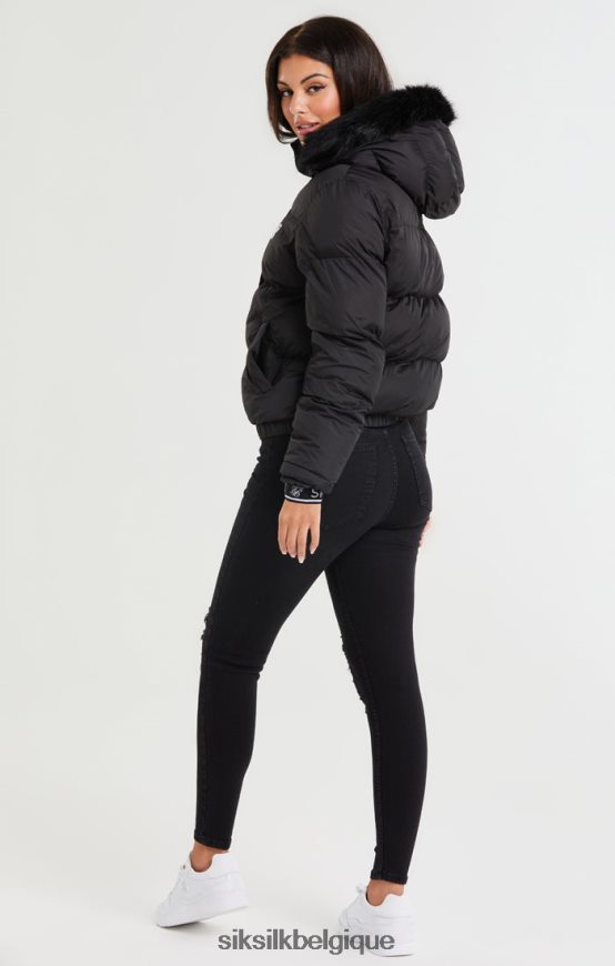 parka courte - noir vêtements femmes SikSilk AS2ZD140