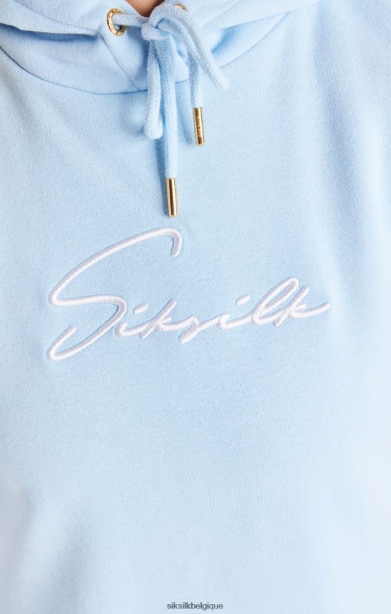 robe à capuche signature essentials - bleu vêtements femmes SikSilk AS2ZD148