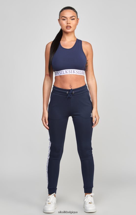 bralette à bande bleu marine vêtements femmes SikSilk AS2ZD54