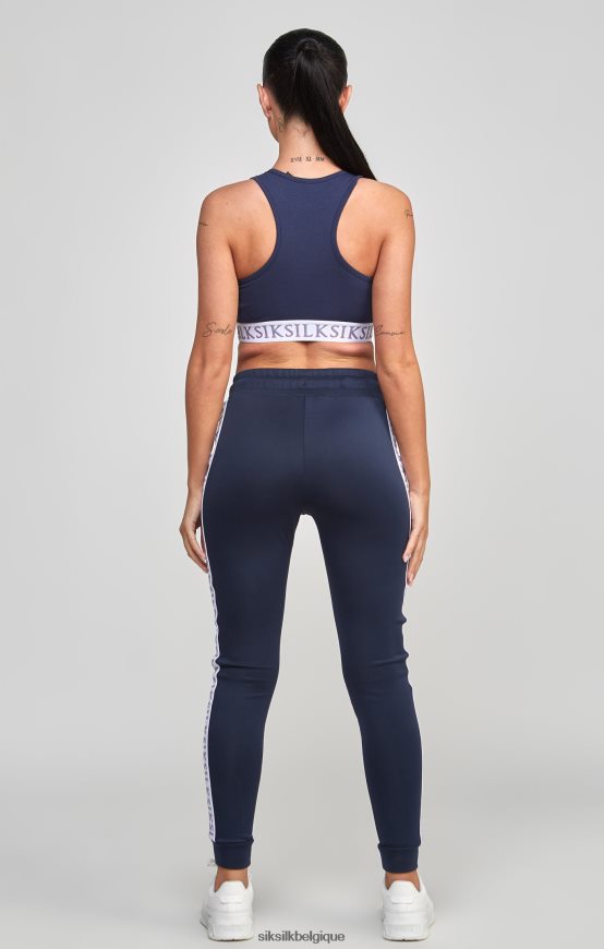 bralette à bande bleu marine vêtements femmes SikSilk AS2ZD54