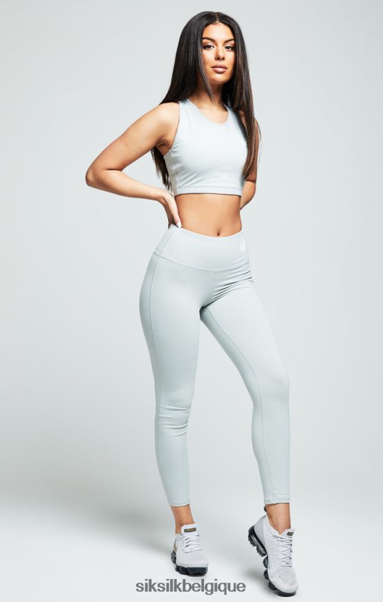 bralette de gym essentielle grise vêtements femmes SikSilk AS2ZD213