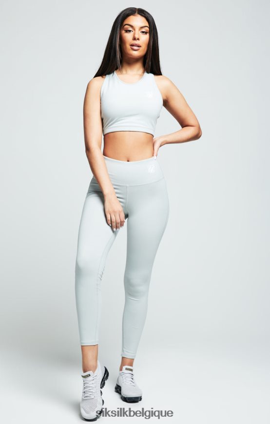 bralette de gym essentielle grise vêtements femmes SikSilk AS2ZD213