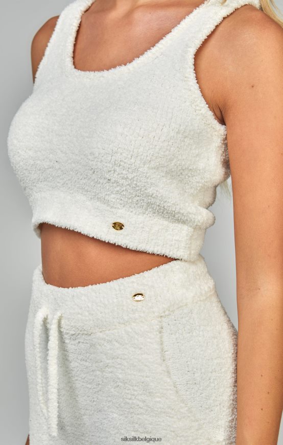 bralette lounge écru vêtements femmes SikSilk AS2ZD37