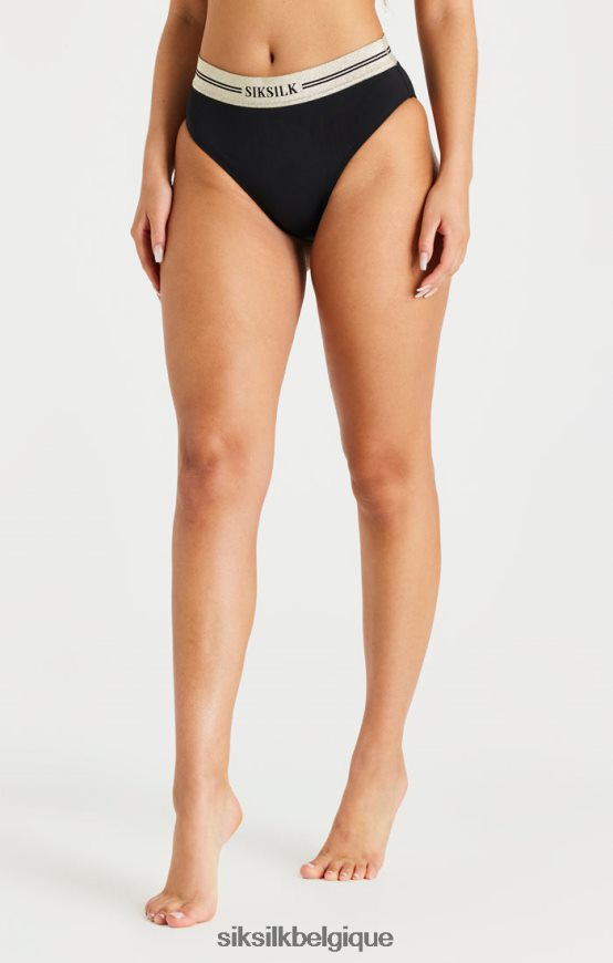 pantalon de bikini supremacy - noir vêtements femmes SikSilk AS2ZD182
