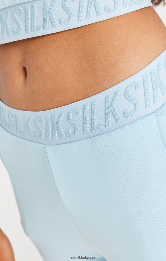 pantalon cargo à bande - bleu vêtements filles SikSilk AS2ZD352