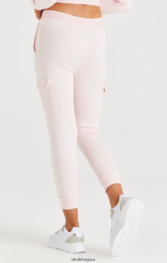 pantalon cargo à bande - rose vêtements filles SikSilk AS2ZD351