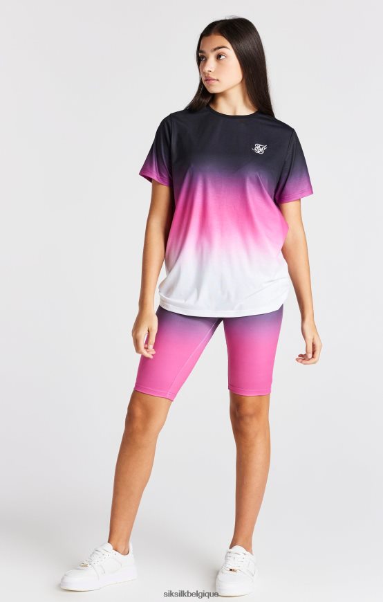 short cycle dégradé rose vêtements filles SikSilk AS2ZD357