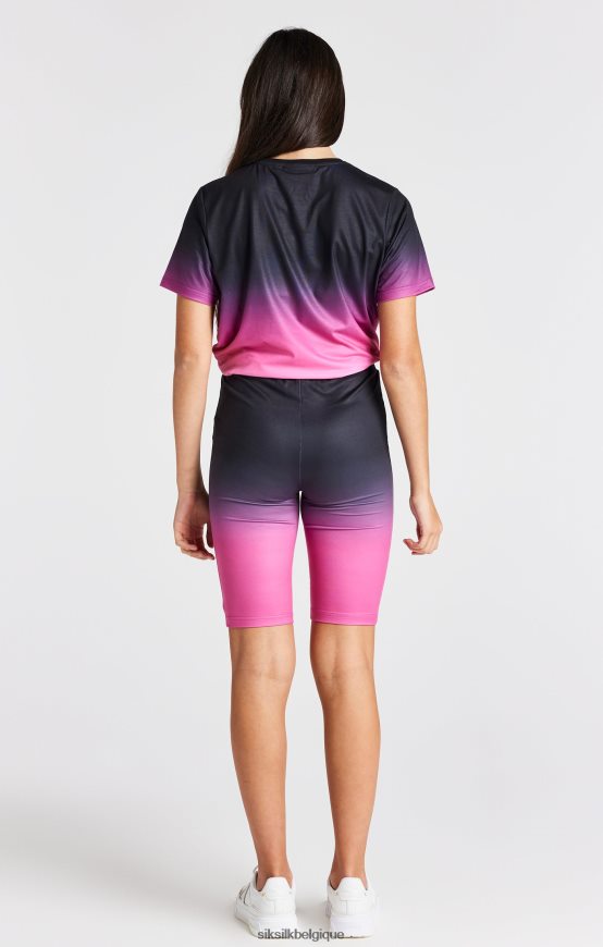 short cycle dégradé rose vêtements filles SikSilk AS2ZD357