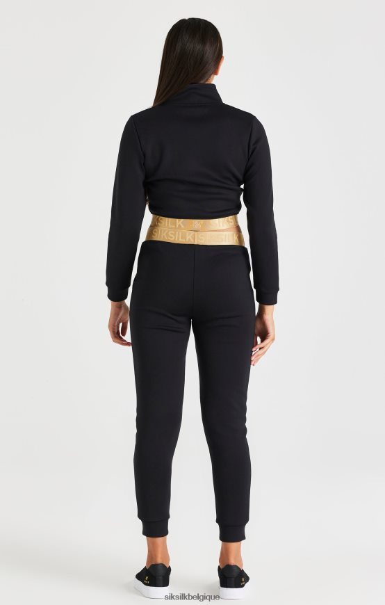 fermeture éclair à bande métallique - noir vêtements filles SikSilk AS2ZD330