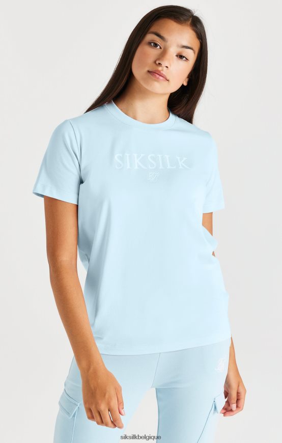 t-shirt griffé - bleu vêtements filles SikSilk AS2ZD319