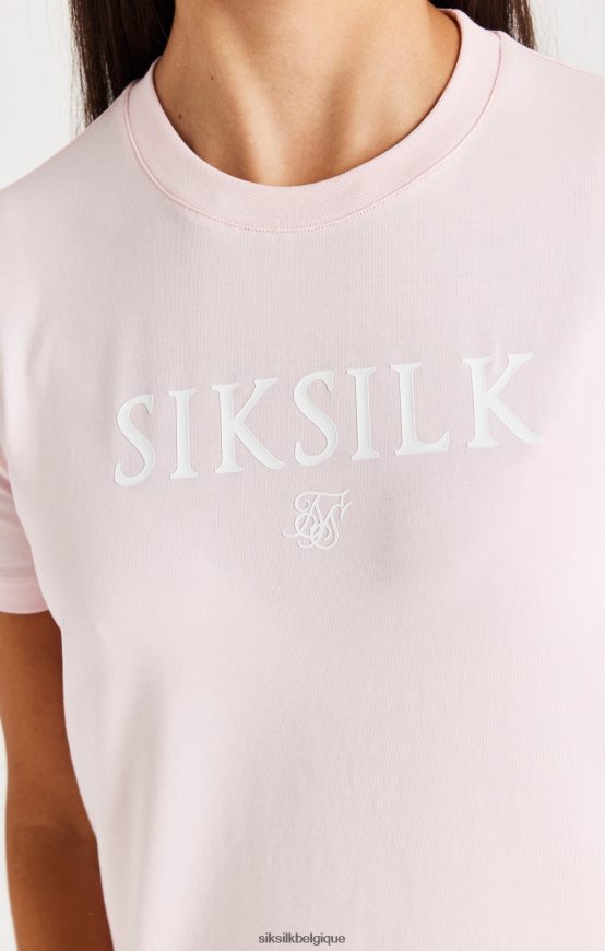 t-shirt griffé - rose vêtements filles SikSilk AS2ZD317