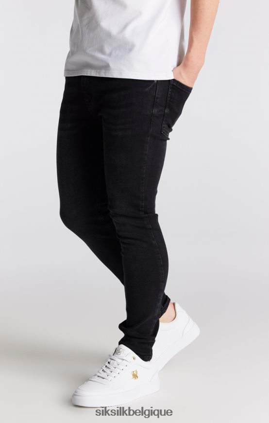 jean skinny essentiel noir vêtements garçons SikSilk AS2ZD307