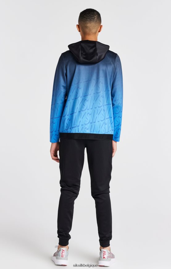 pantalon de jogging noir coupe skinny vêtements garçons SikSilk AS2ZD302