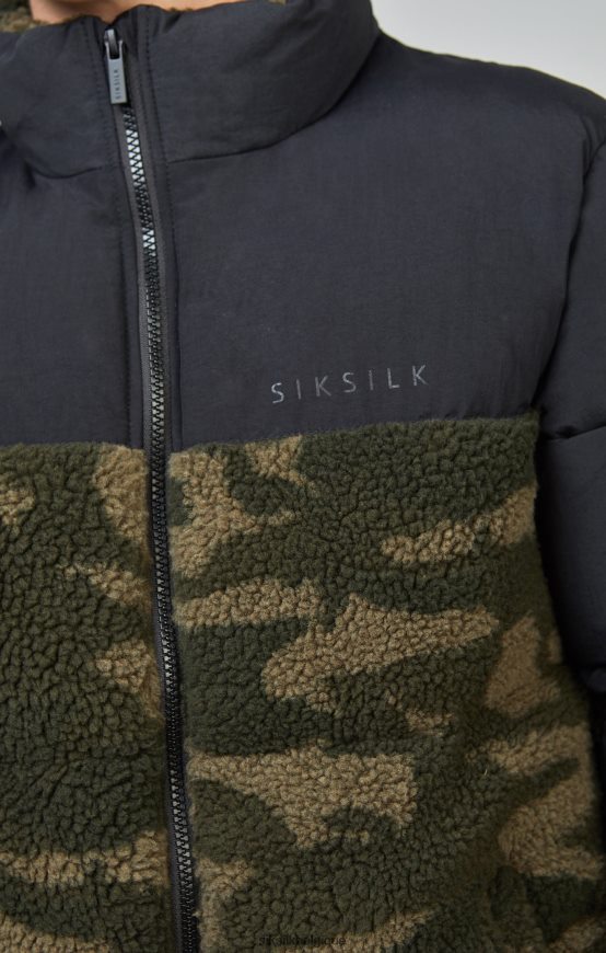 doudoune camouflage vêtements garçons SikSilk AS2ZD297