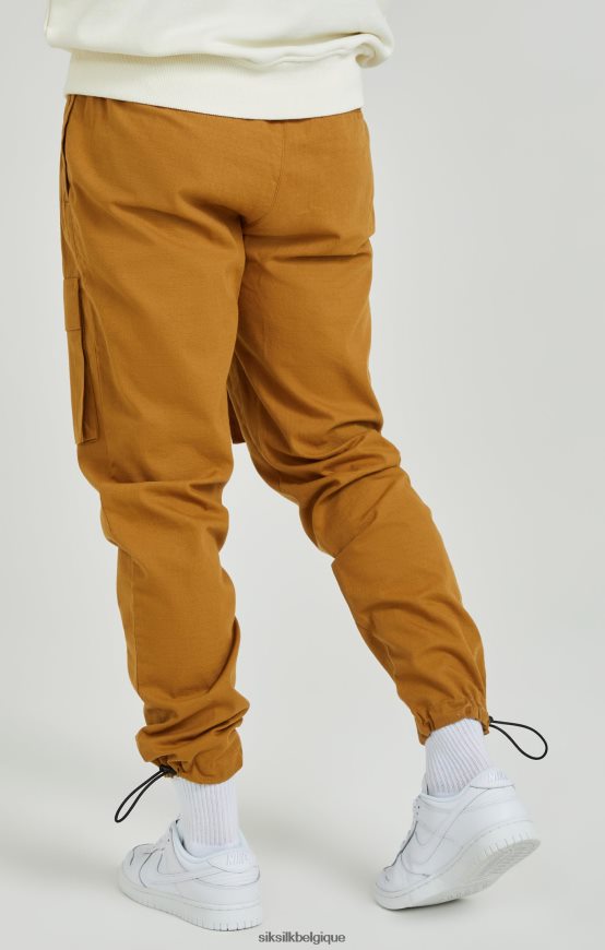 pantalon cargo beige ripstop vêtements Hommes SikSilk AS2ZD513