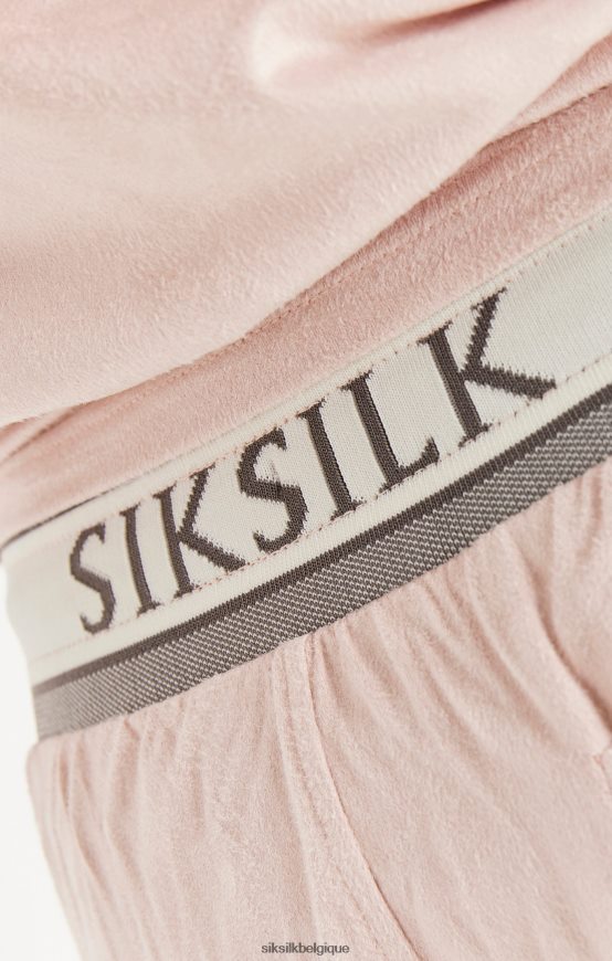 short cargo en daim stretch - rose vêtements Hommes SikSilk AS2ZD579